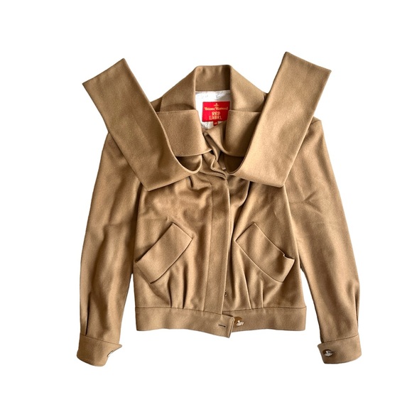 Rare Vivienne Westwood Red Label Camel Jacket - Picture 2 of 9